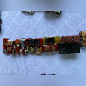Matchbox & Hot Wheels assorted gold Brown toy cars